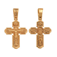 Orthodox Gold Cross Pendant