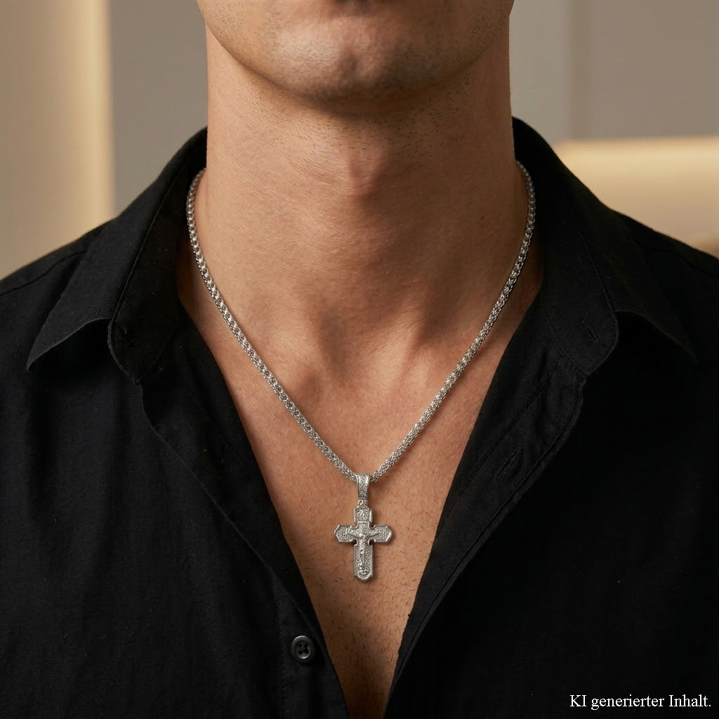 Orthodox Gold Cross Pendant