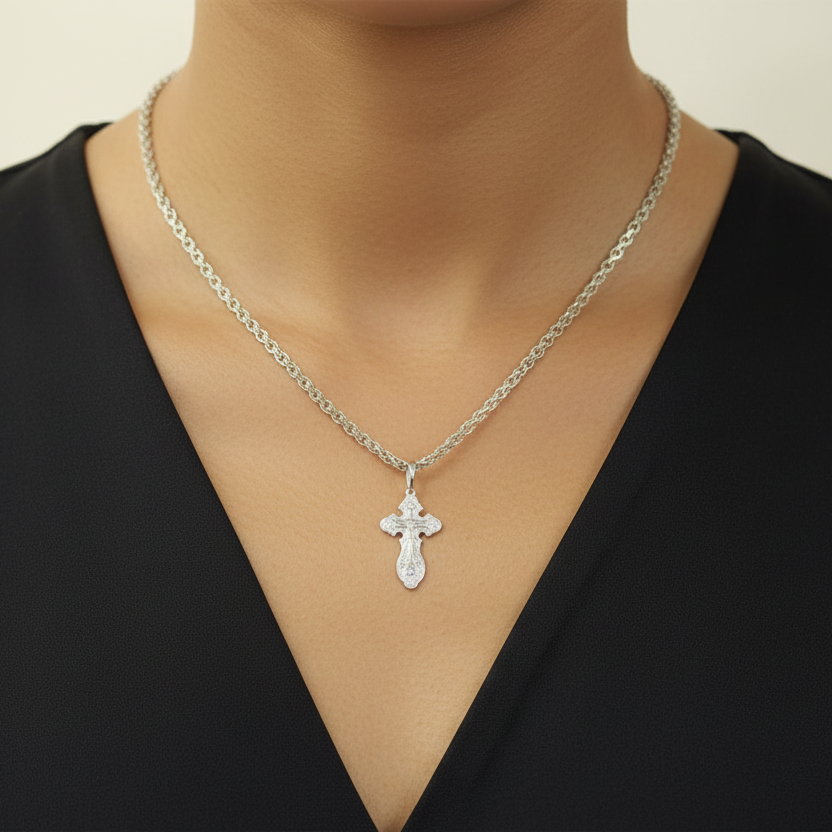 Orthodox - Kreuzanhäger Silber 925