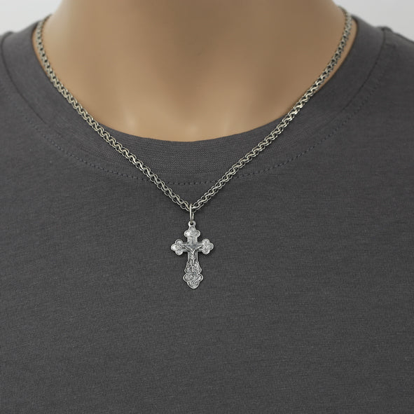 Kreuzanhänger, Silber