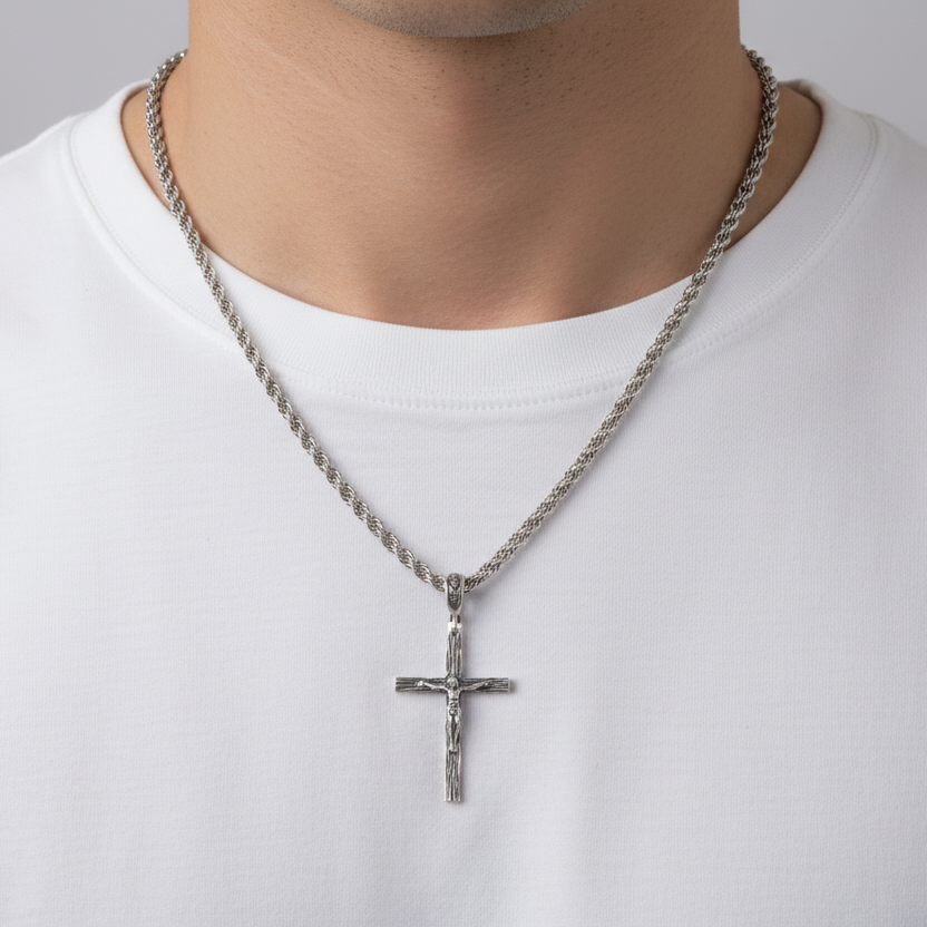 Kreuz -orthodox- aus Silber 925