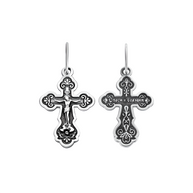 Kreuz Anhänger -orthodox- aus 925er Silber