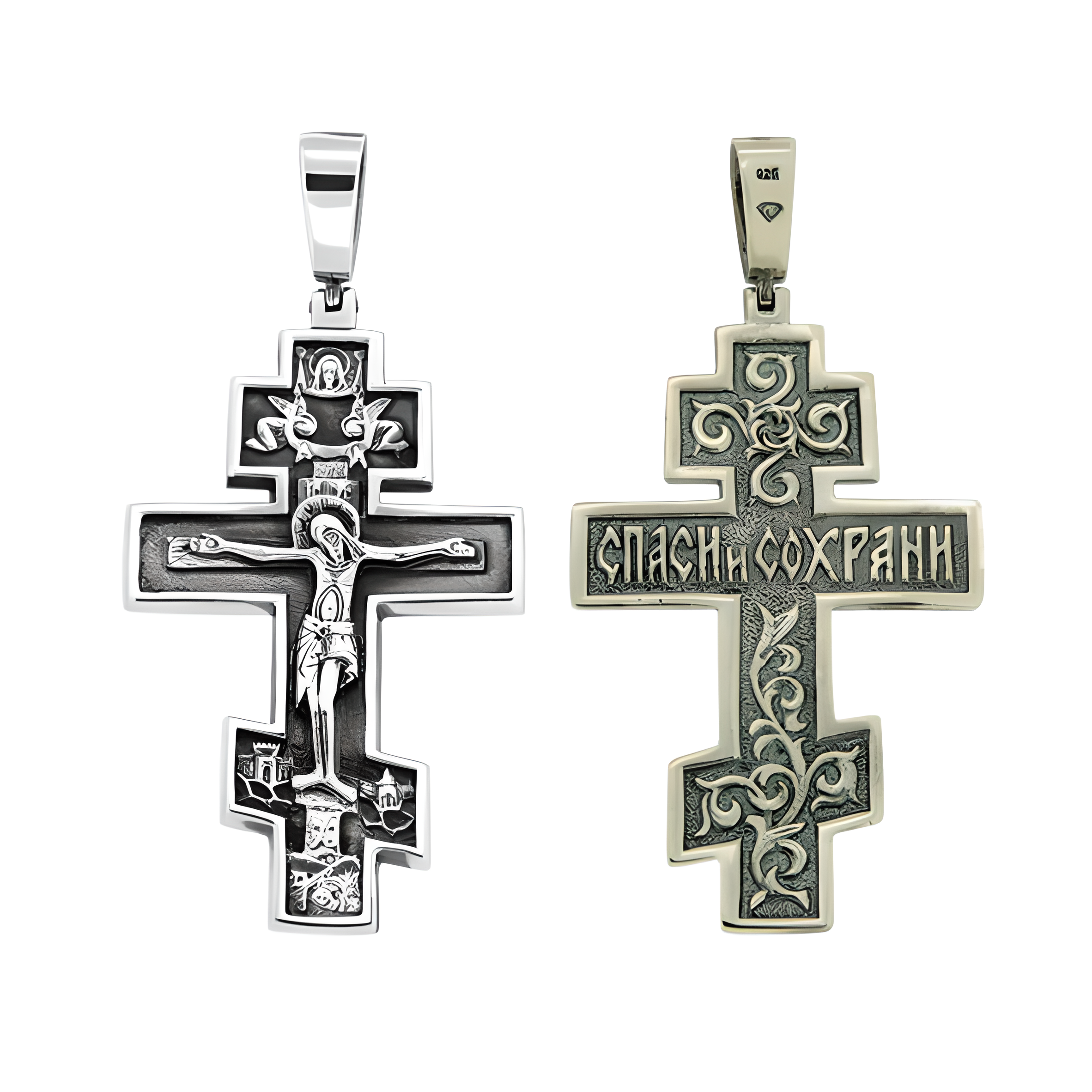 925 silver cross pendant