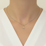 Kreuzanhäger. Silber 925