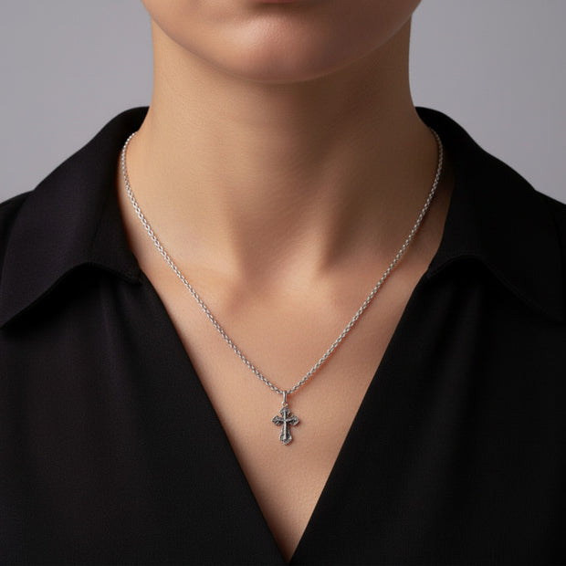 Kreuzanhäger. Silber 925