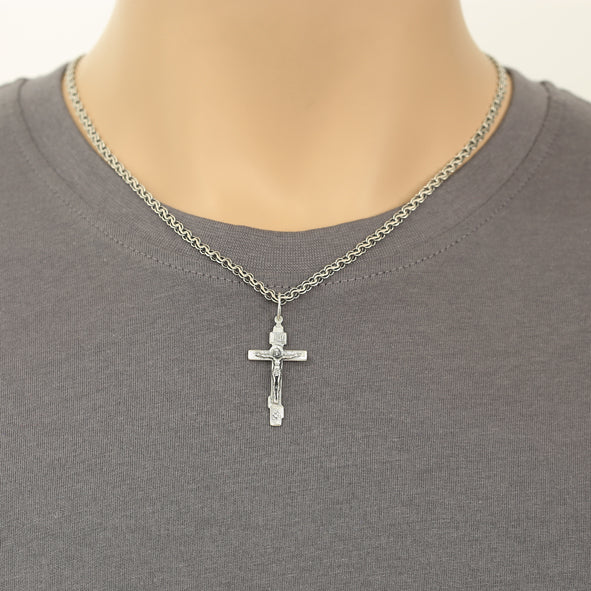 Kreuz Anhänger aus Silber