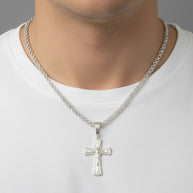 Kreuz -orthodox- aus Silber