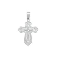 Kreuz Anhänger -orthodox- aus 925er Silber