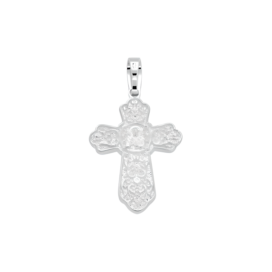 Kreuz Anhänger -orthodox- aus 925er Silber