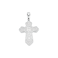 Kreuz Anhänger -orthodox- aus 925er Silber
