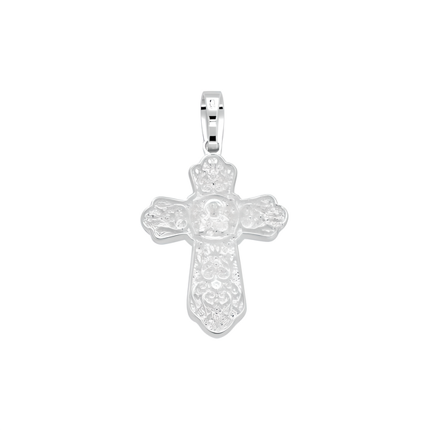 Kreuz Anhänger -orthodox- aus 925er Silber