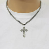 Kreuzanhäger. Silber 925