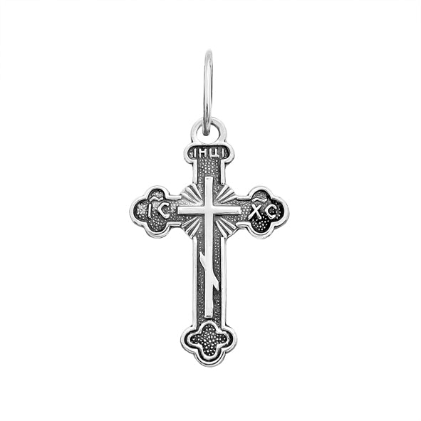 Kreuzanhänger orthodox aus Silber 925 (Kopie)