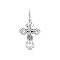 Kreuz Anhänger -orthodox- aus 925er Silber