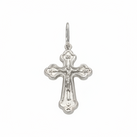 Kreuz Anhänger -orthodox- aus 925er Silber