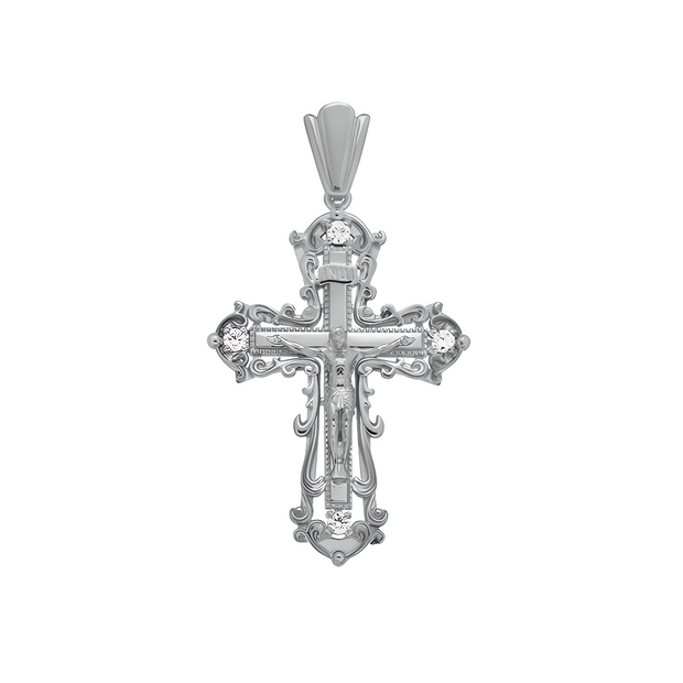 Kreuzanhänger Silber 925