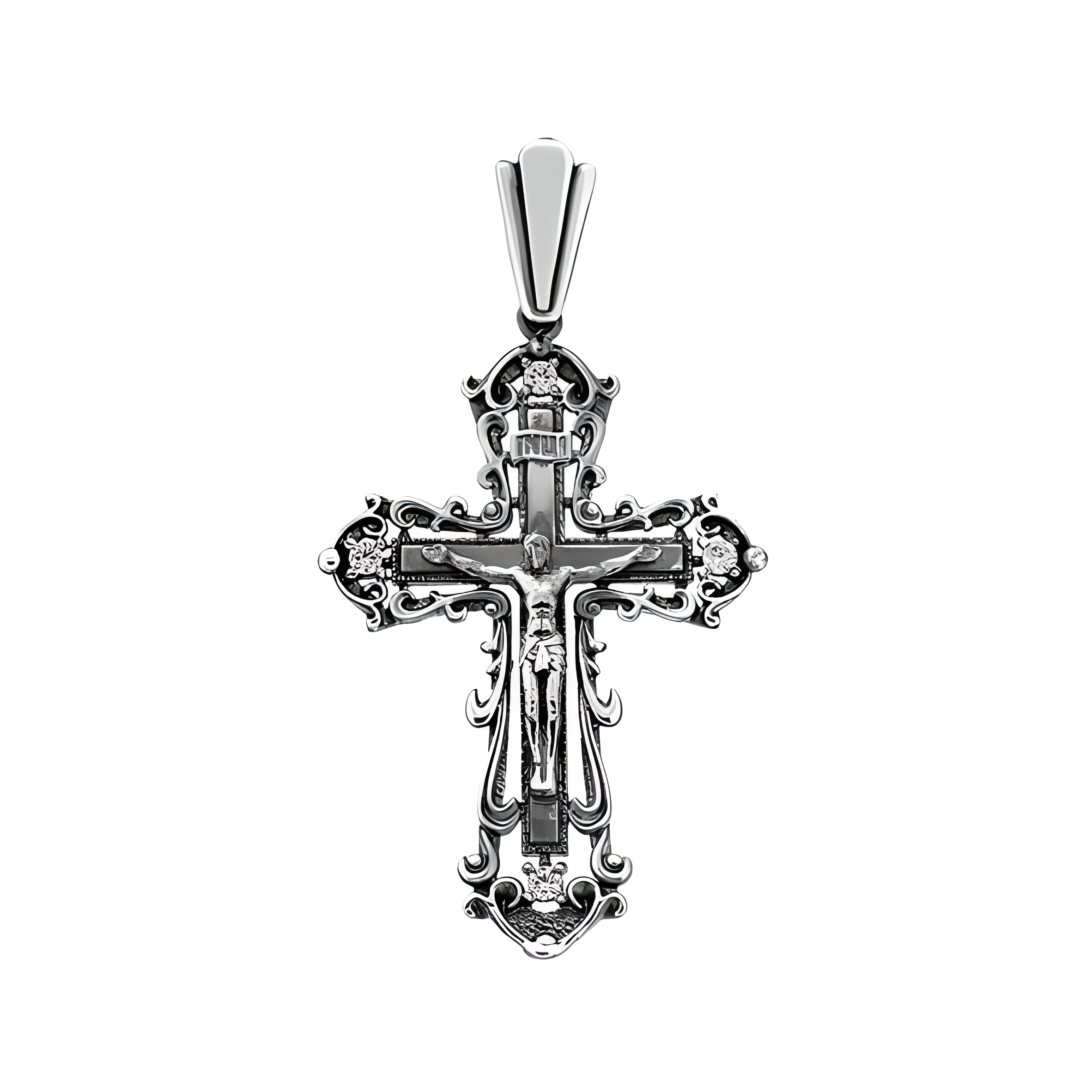 Kreuzanhänger Silber 925