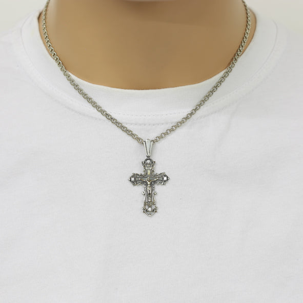 Kreuzanhänger Silber 925