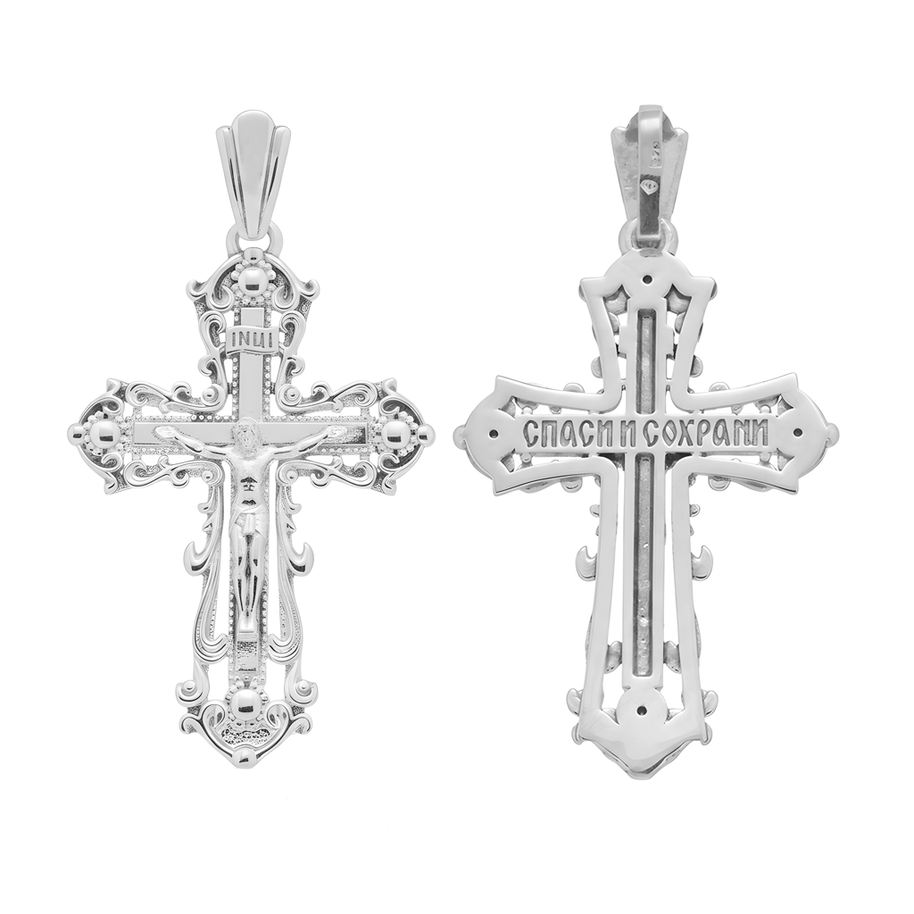 Kreuz Silber 925 Kreuz -orthodox-