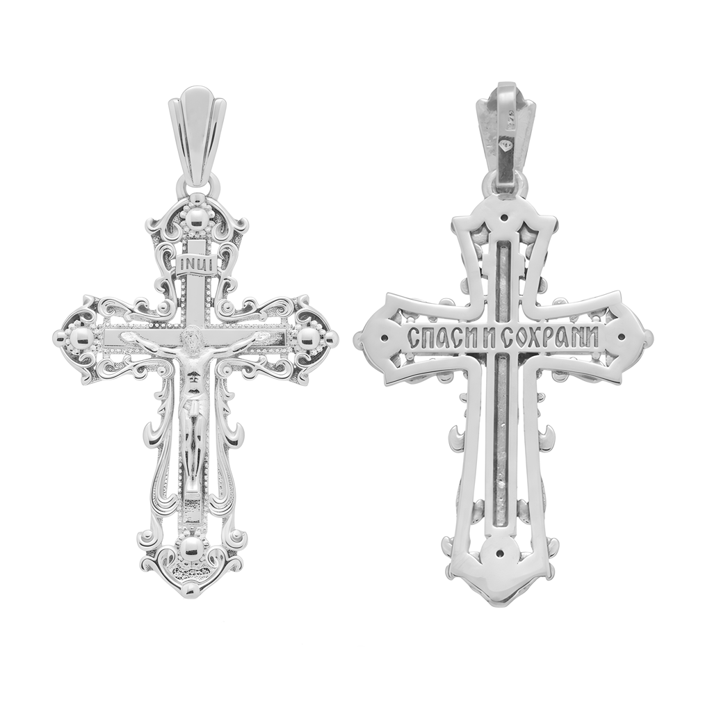 Kreuz Silber 925 Kreuz -orthodox-