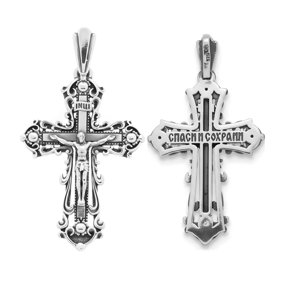 Kreuz Silber 925 Kreuz -orthodox-