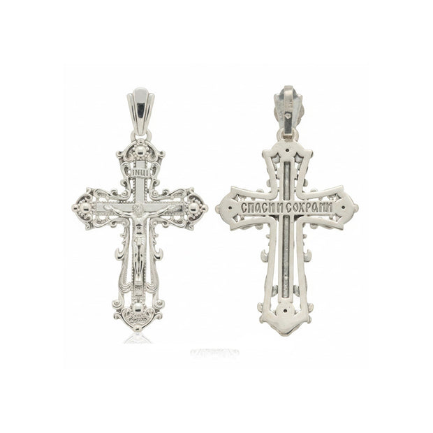 Kreuz - orthodox - Silber 925