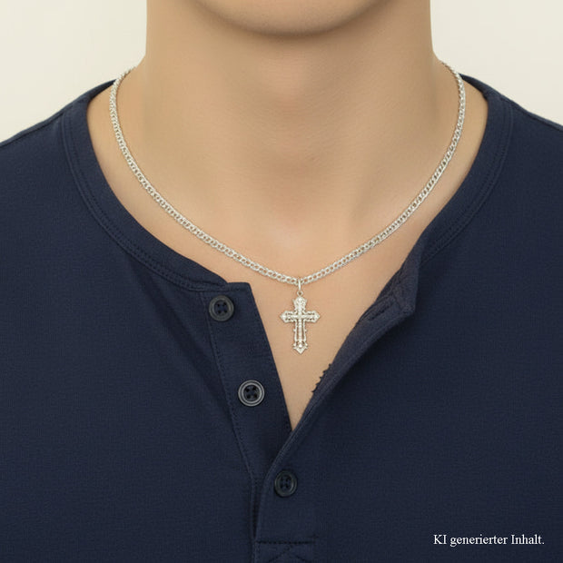 Kreuz - orthodox - Silber 925