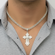 Kreuzanhänger aus Silber 925