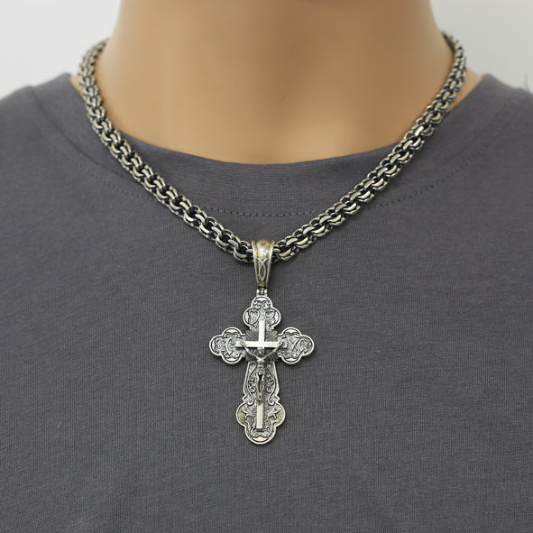 Kreuzanhänger aus Silber 925