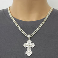 Kreuzanhänger Silber 925
