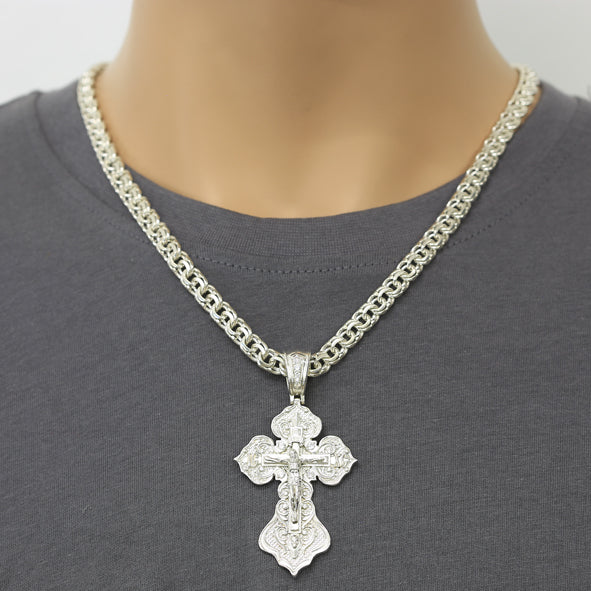 Kreuzanhänger Silber 925