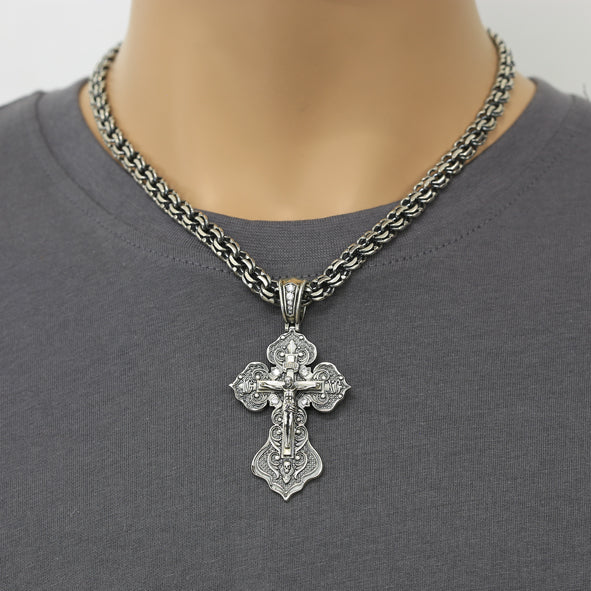 Kreuzanhänger Silber 925