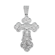 Kreuz Anhänger -orthodox- aus Silber 925