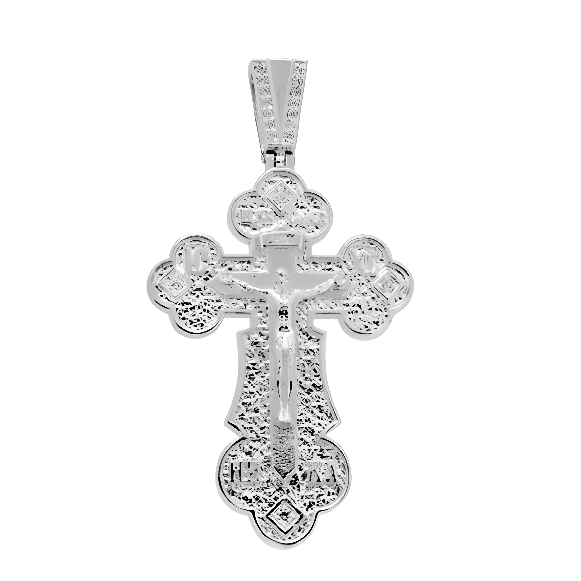 Kreuz Anhänger -orthodox- aus Silber 925