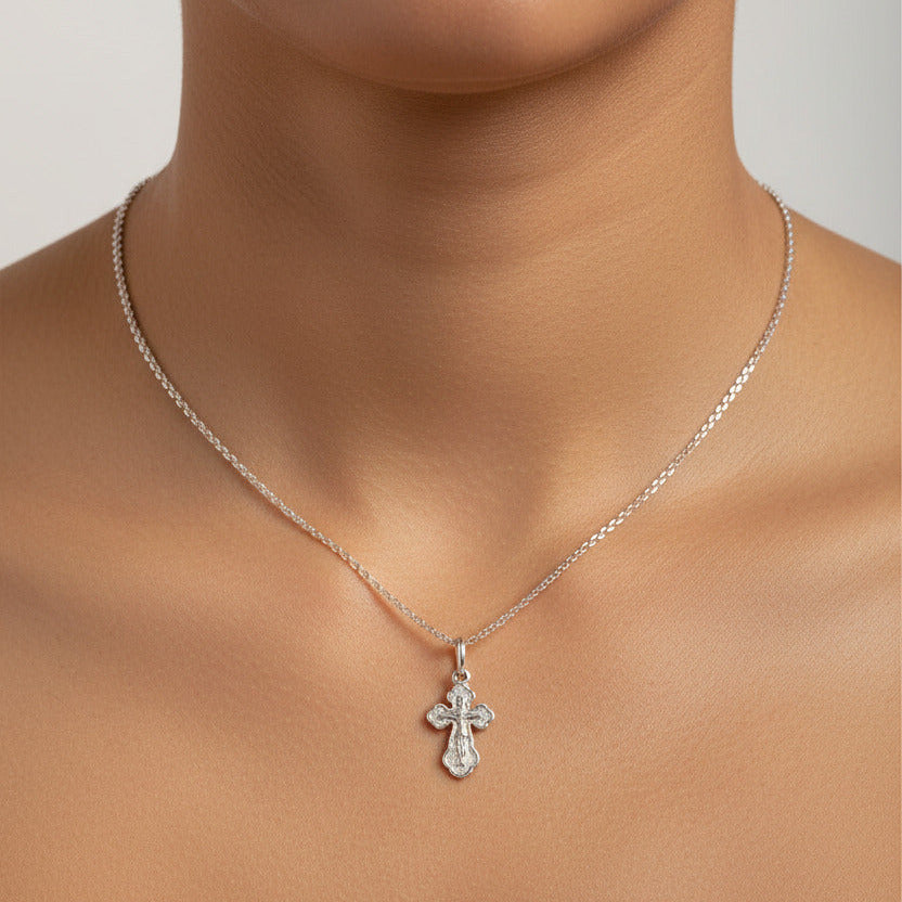 Kreuzanhäger. Silber 925