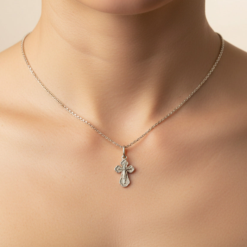 Kreuzanhäger. Silber 925