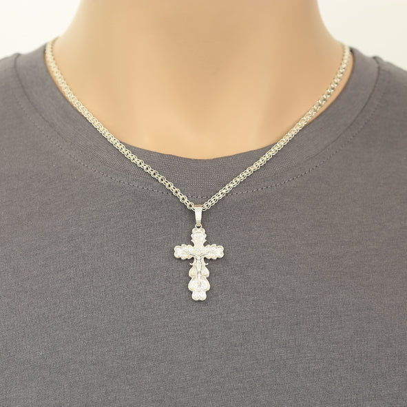 Kreuz Anhänger aus 925er Silber