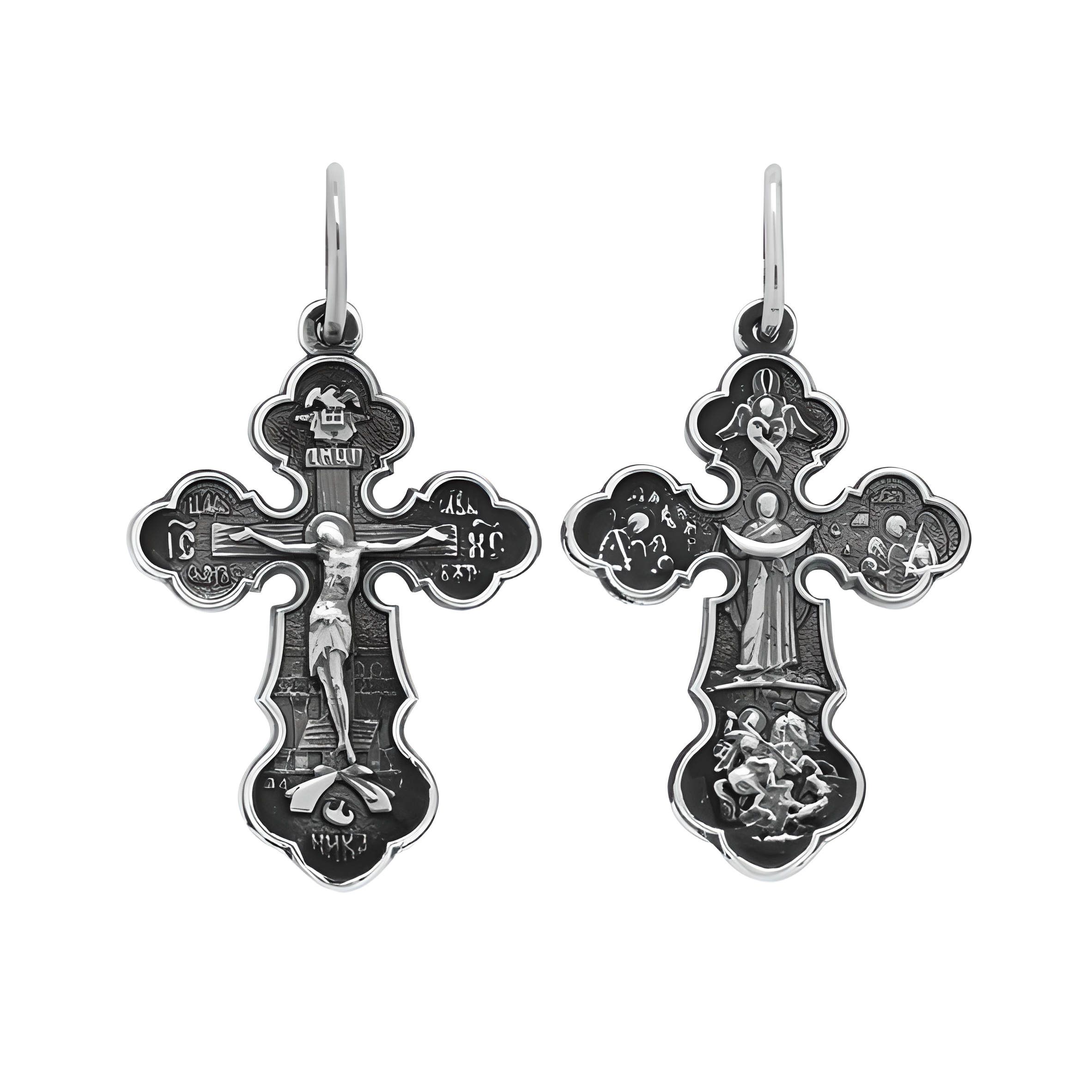 925er Silber Kreuz -orthodox-