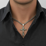 Kreuz -orthodox- aus Silber