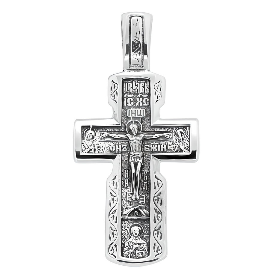 925 Silber Kreuz -orthodox-