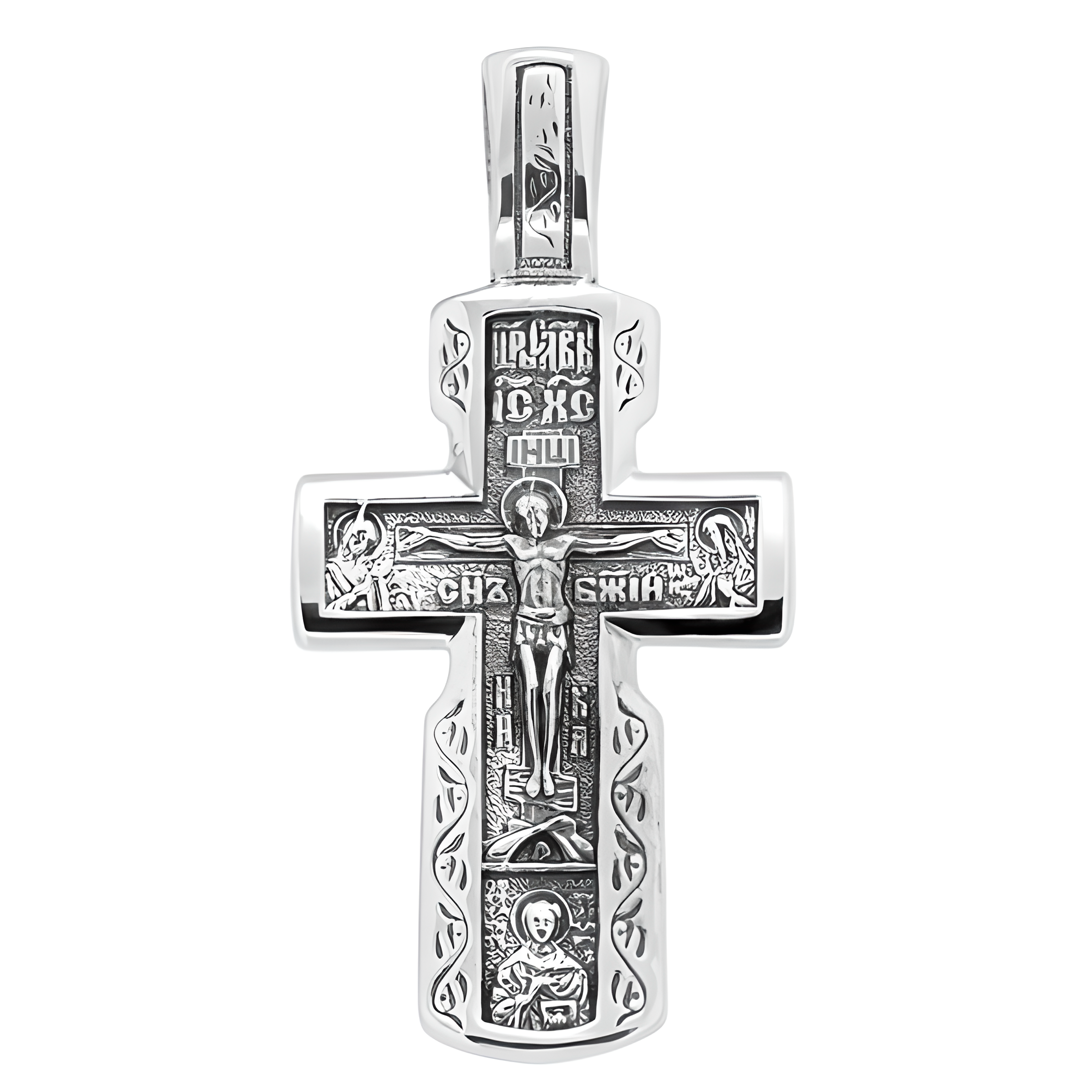 925 Silber Kreuz -orthodox-