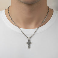 Silber Kreuz orthodox