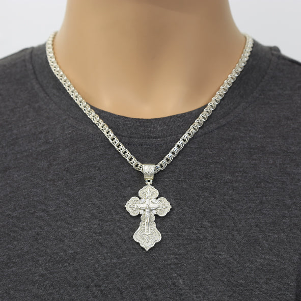Kreuzanhänger Silber 925