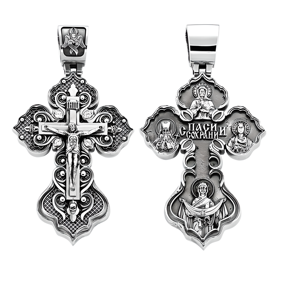 Kreuzanhänger Silber 925