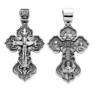 Kreuzanhänger Silber 925