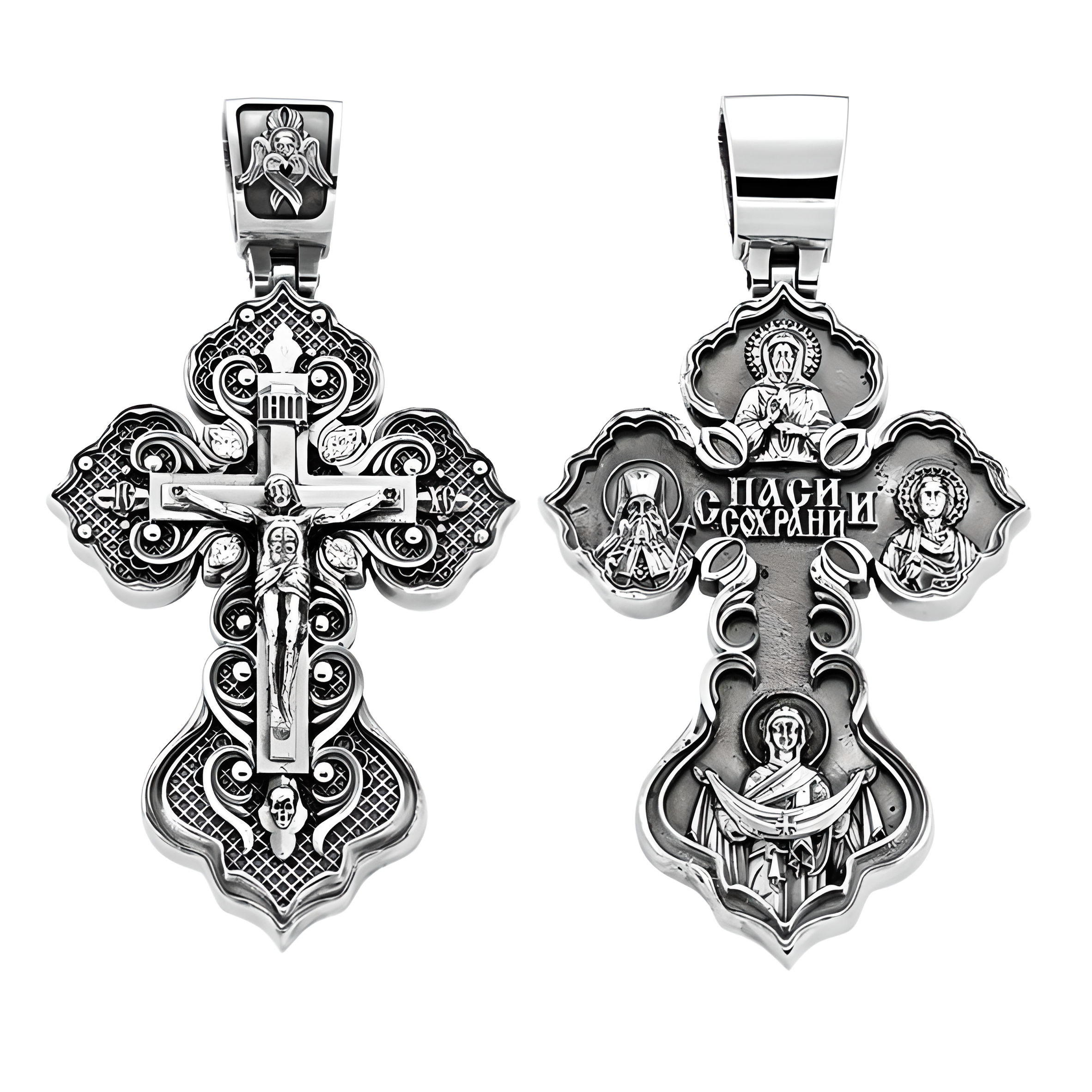 Kreuzanhänger Silber 925
