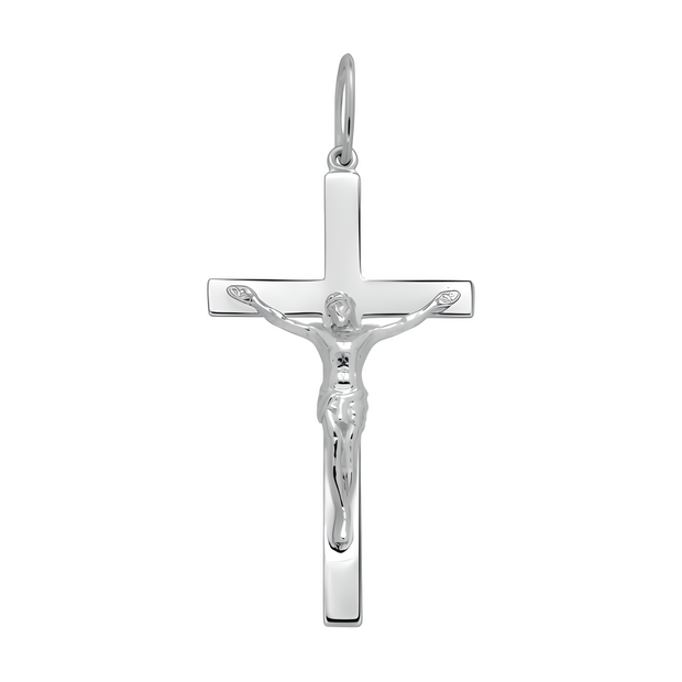 SILBER KREUZ -katholisch- mit Jesus