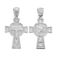 Cross pendant, silver 925 