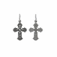 Kreuz Anhänger -orthodox- aus 925er Silber
