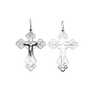 Kreuz -orthodox- aus Silber 925